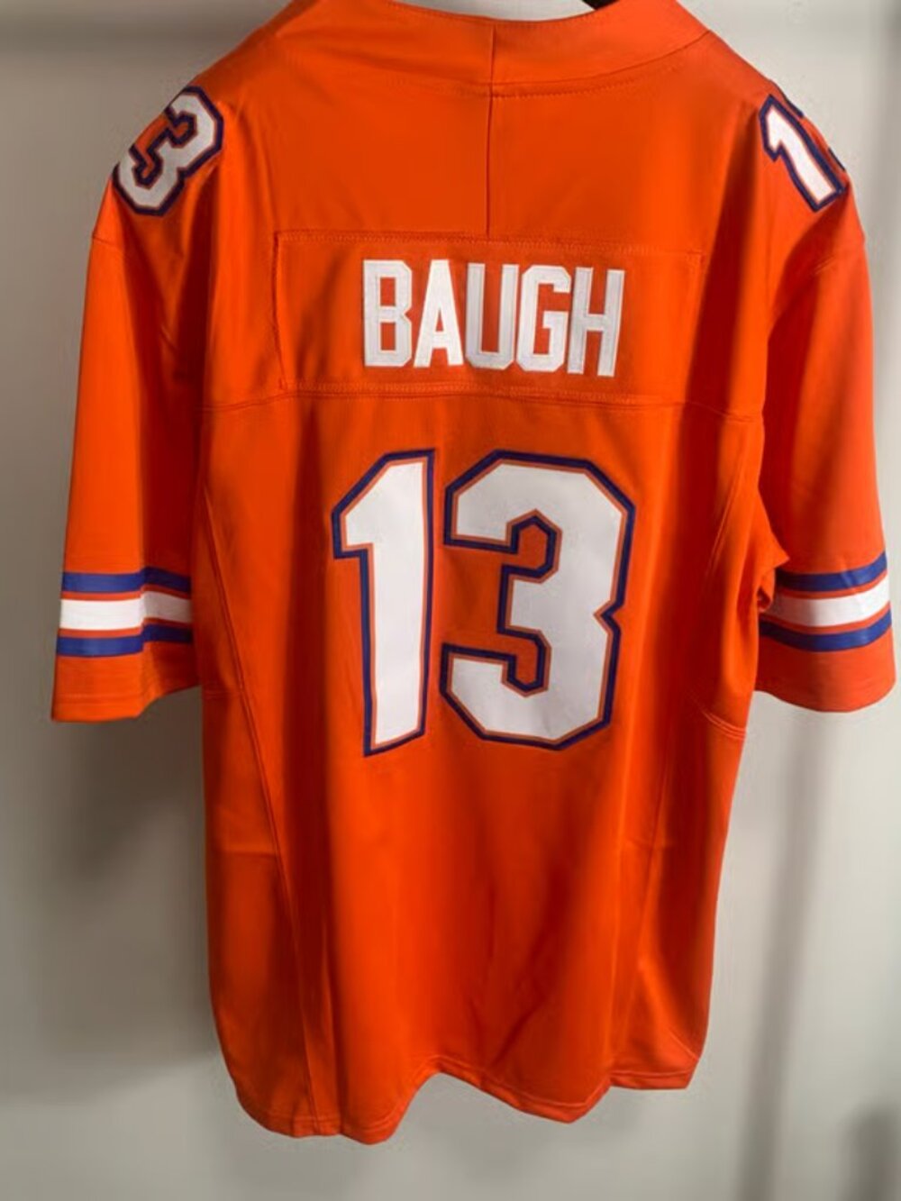 Jadan Baugh Stitched Orange Jersey Vapor